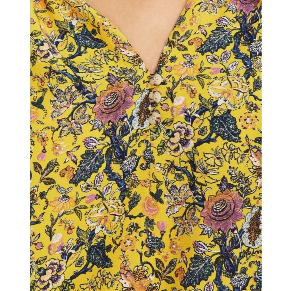 Madewell x Karen Walker Silk Print Gennaker Top - Picture 5 of 15